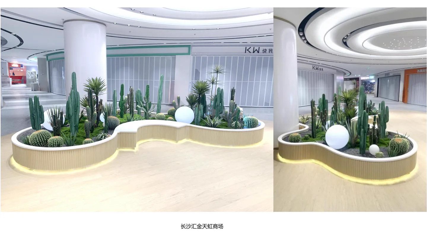 长沙汇金天虹商场项目实景